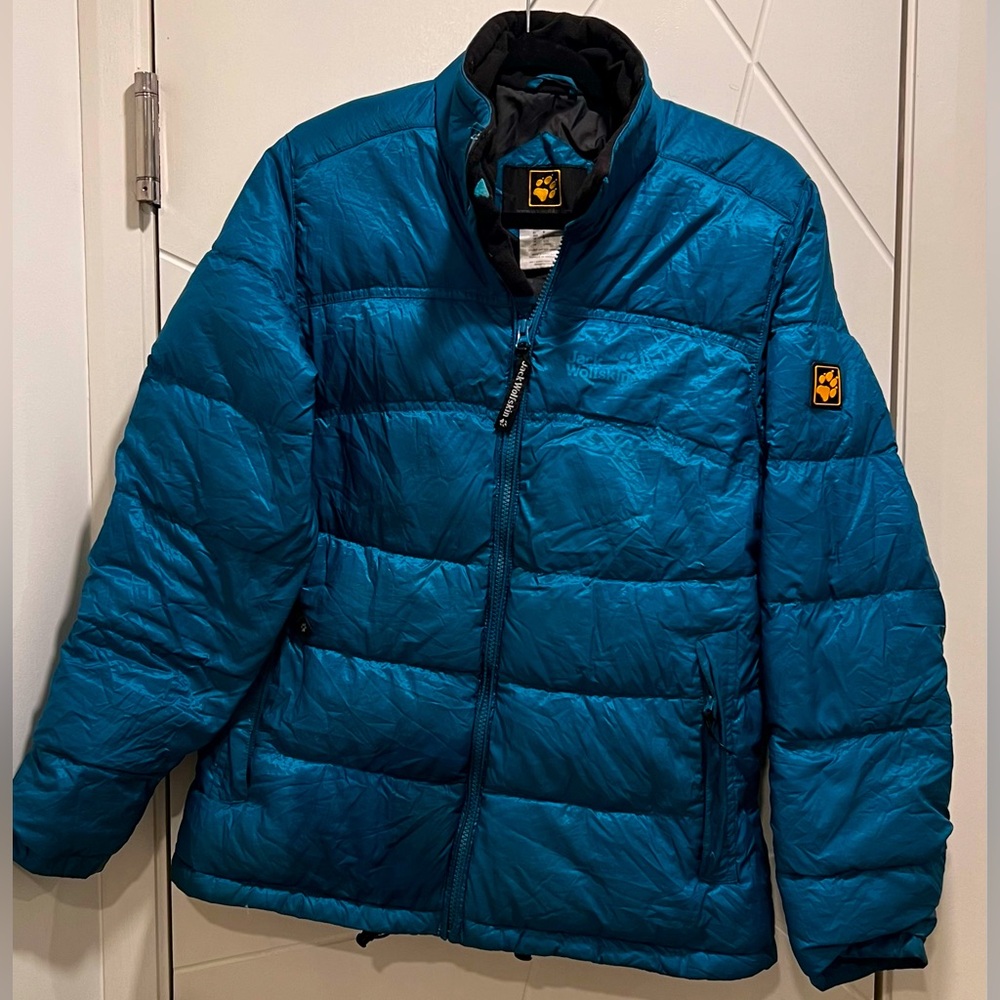 Jack Wolfskin winter jacket blue
